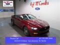 2015 Ruby Red Metallic Ford Mustang EcoBoost Premium Convertible  photo #1