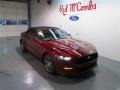 2015 Ruby Red Metallic Ford Mustang EcoBoost Premium Convertible  photo #2
