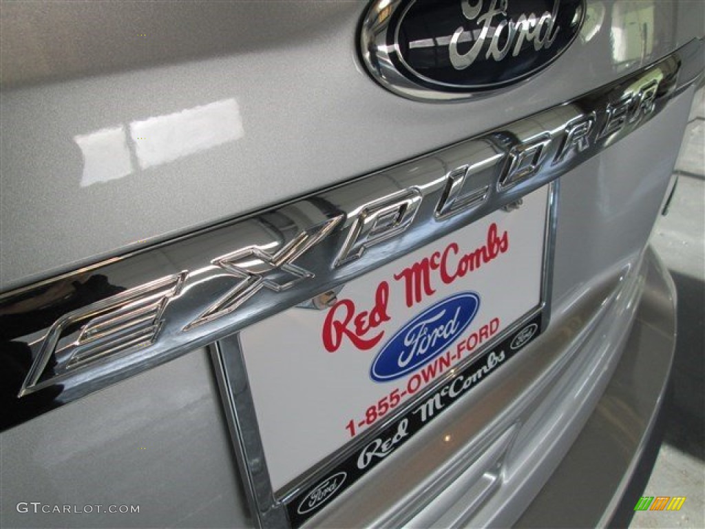 2015 Explorer XLT - Ingot Silver / Charcoal Black photo #6