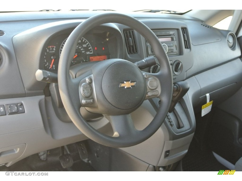 2015 Chevrolet City Express LT Medium Pewter Dashboard Photo #100830775