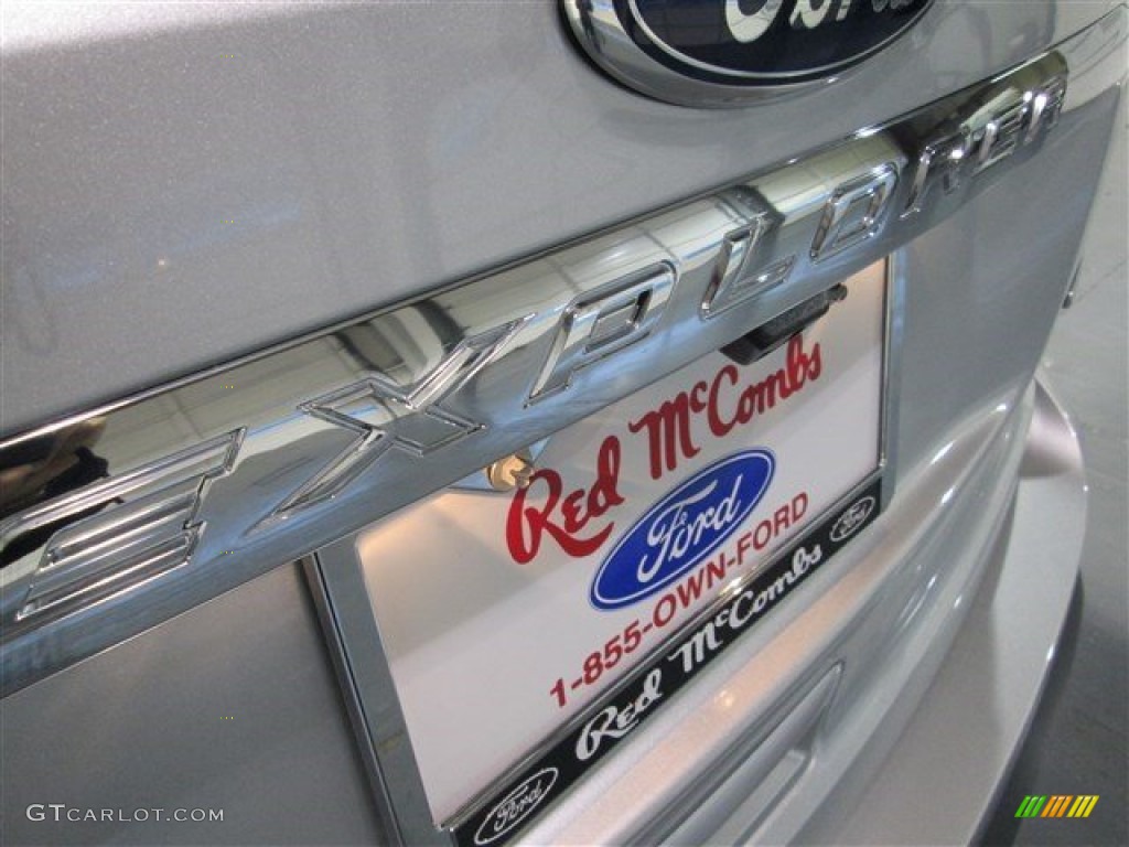 2015 Explorer XLT - Ingot Silver / Medium Light Stone photo #6