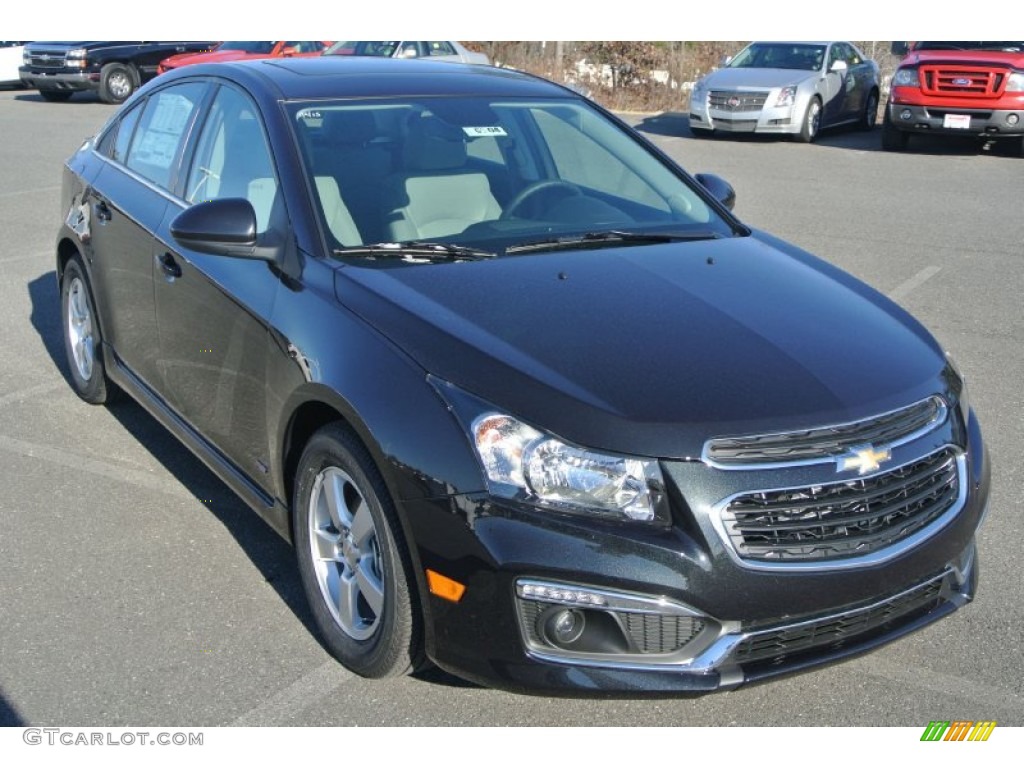 2015 Cruze LT - Black Granite Metallic / Jet Black/Medium Titanium photo #1