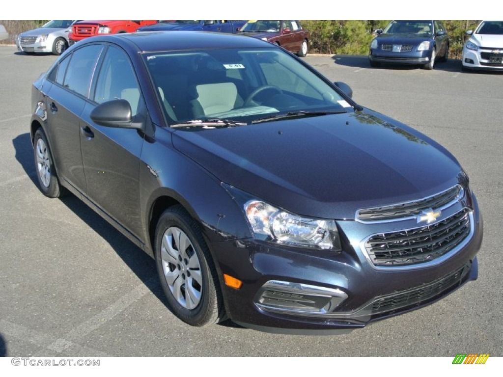 2015 Cruze LS - Blue Ray Metallic / Jet Black/Medium Titanium photo #1