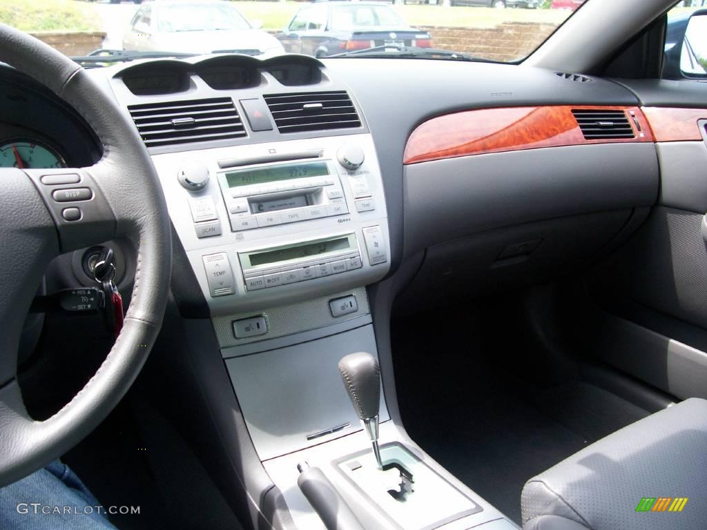 2006 Solara SLE Coupe - Oceanus Blue Pearl / Dark Stone photo #5
