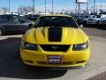 2004 Screaming Yellow Ford Mustang Mach 1 Coupe  photo #8