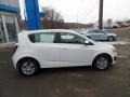 2015 Summit White Chevrolet Sonic LT Hatchback  photo #5