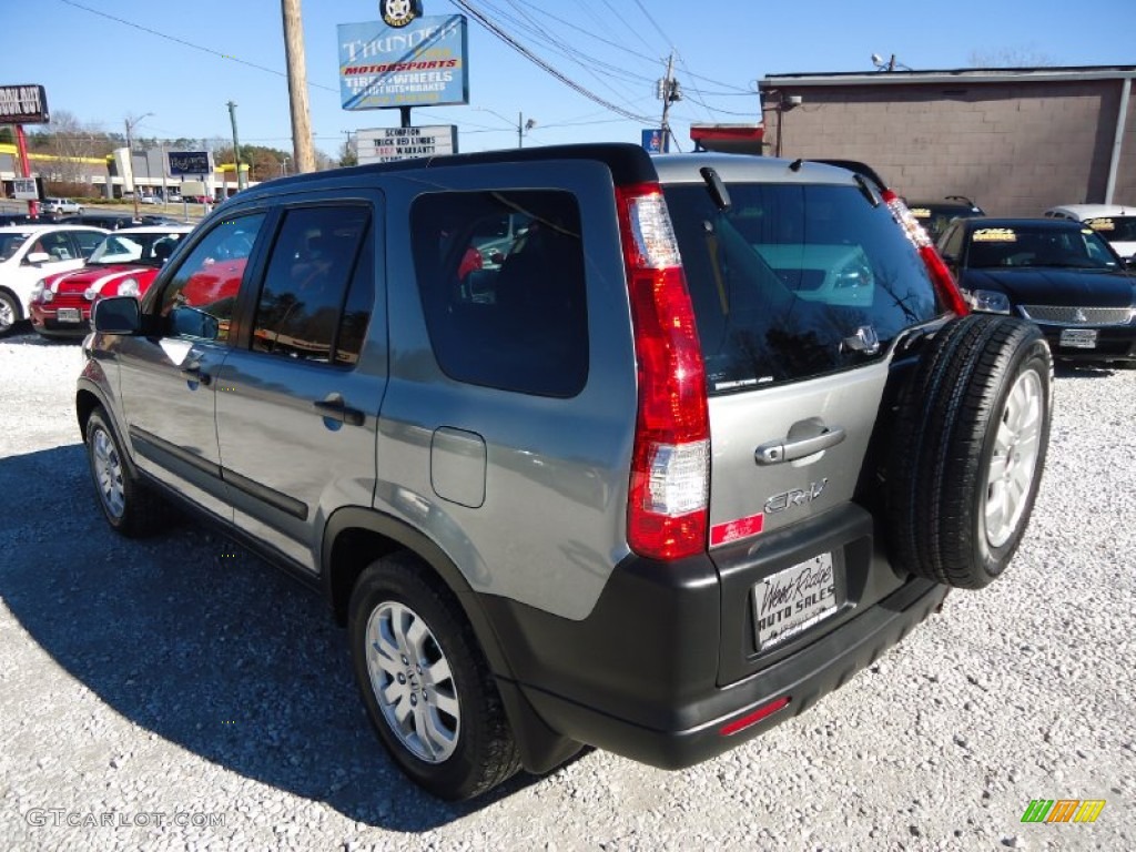 2005 CR-V EX 4WD - Pewter Pearl / Black photo #5