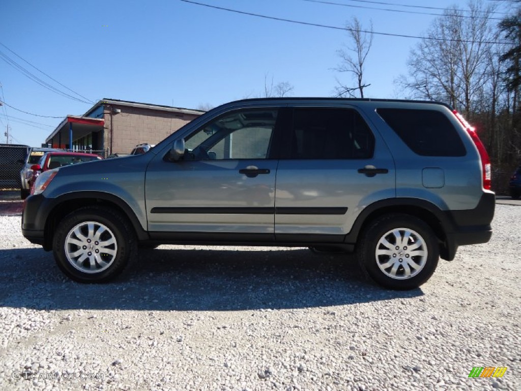 2005 CR-V EX 4WD - Pewter Pearl / Black photo #6