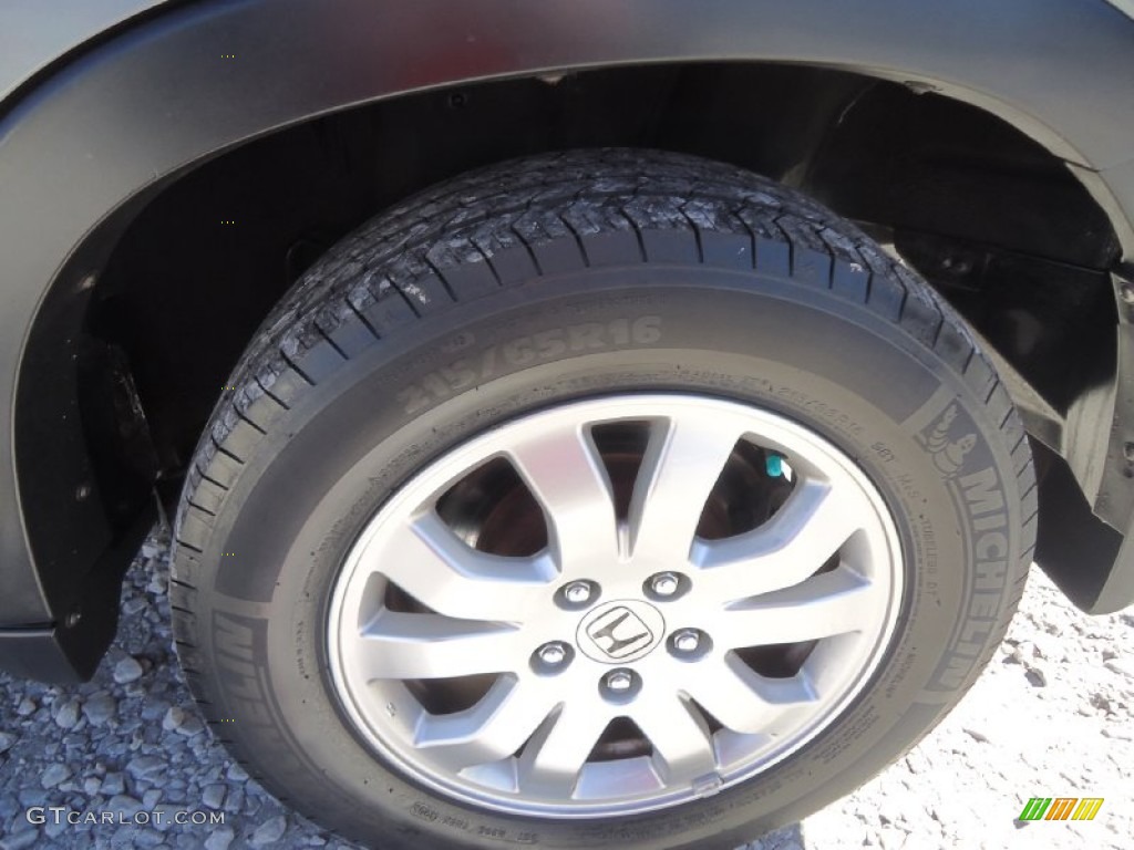 2005 CR-V EX 4WD - Pewter Pearl / Black photo #7