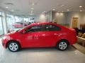 Red Hot 2015 Chevrolet Sonic LS Sedan