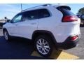 2015 Bright White Jeep Cherokee Limited  photo #5