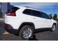 2015 Bright White Jeep Cherokee Limited  photo #7