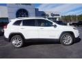2015 Bright White Jeep Cherokee Limited  photo #8
