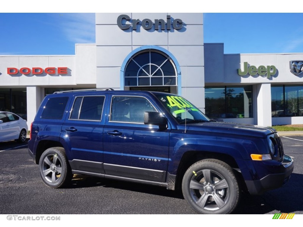 True Blue Pearl Jeep Patriot