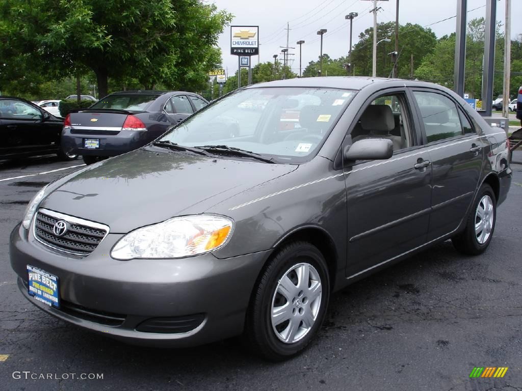 Phantom Gray Pearl Toyota Corolla