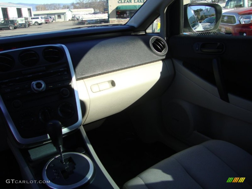 2008 CX-7 Grand Touring - Crystal White Pearl Mica / Sand photo #14