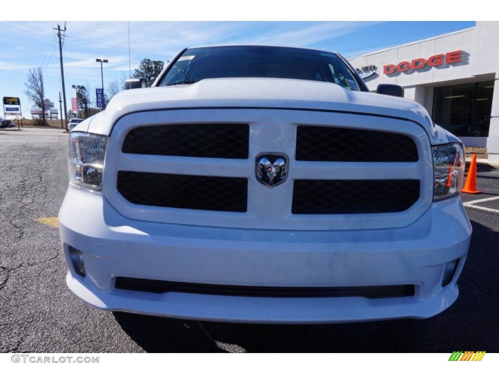 2015 1500 Express Crew Cab - Bright White / Black/Diesel Gray photo #2