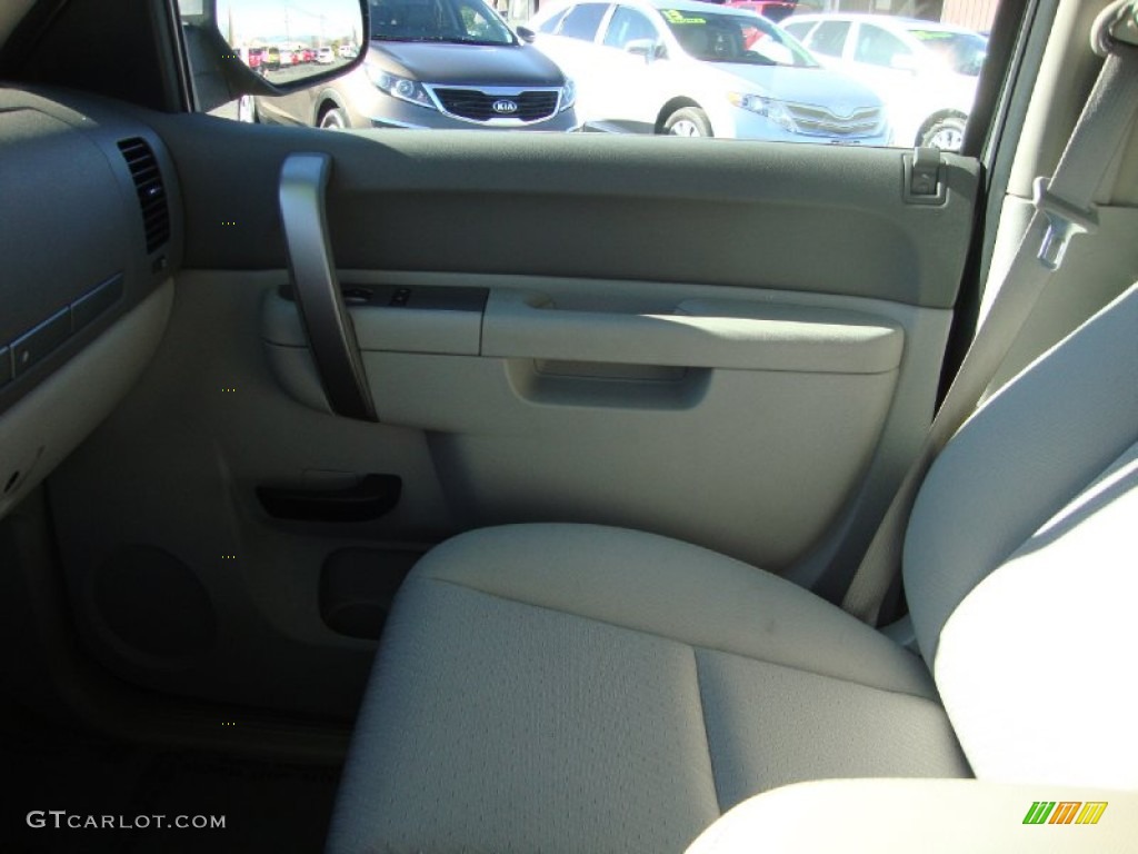 2012 Sierra 1500 SLE Crew Cab 4x4 - Steel Gray Metallic / Dark Titanium/Light Titanium photo #15