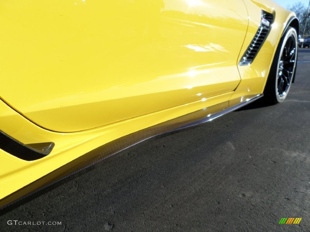 2015 Corvette Z06 Coupe - Velocity Yellow Tintcoat / Jet Black photo #24