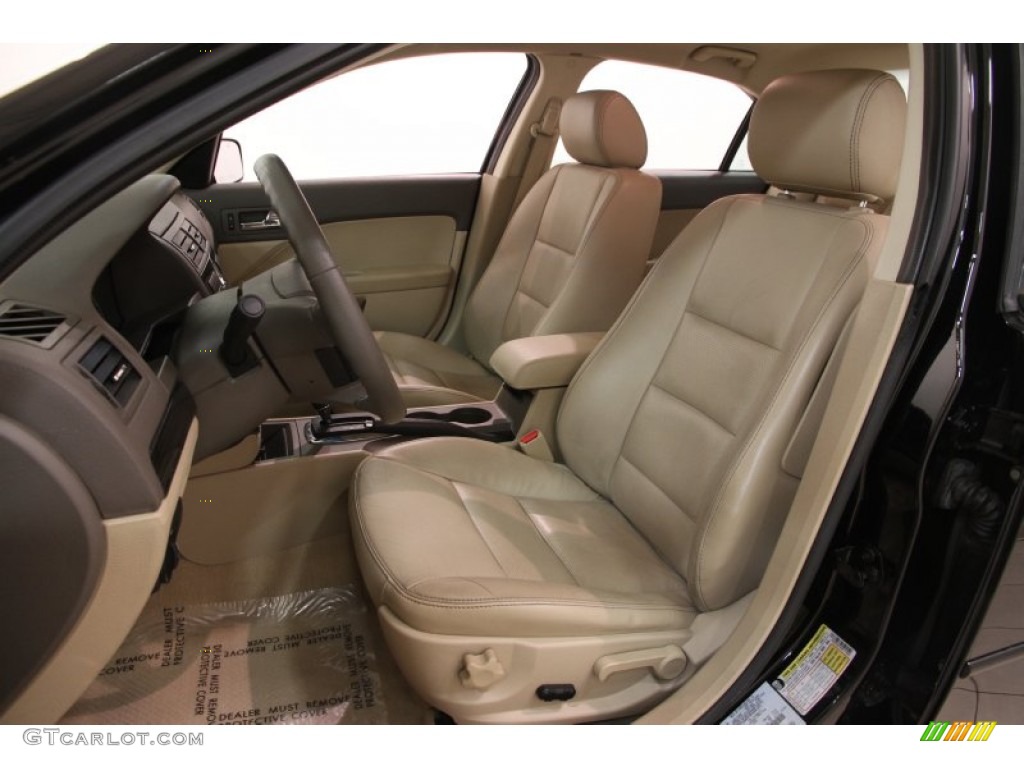 2006 Fusion SEL V6 - Black / Camel photo #5