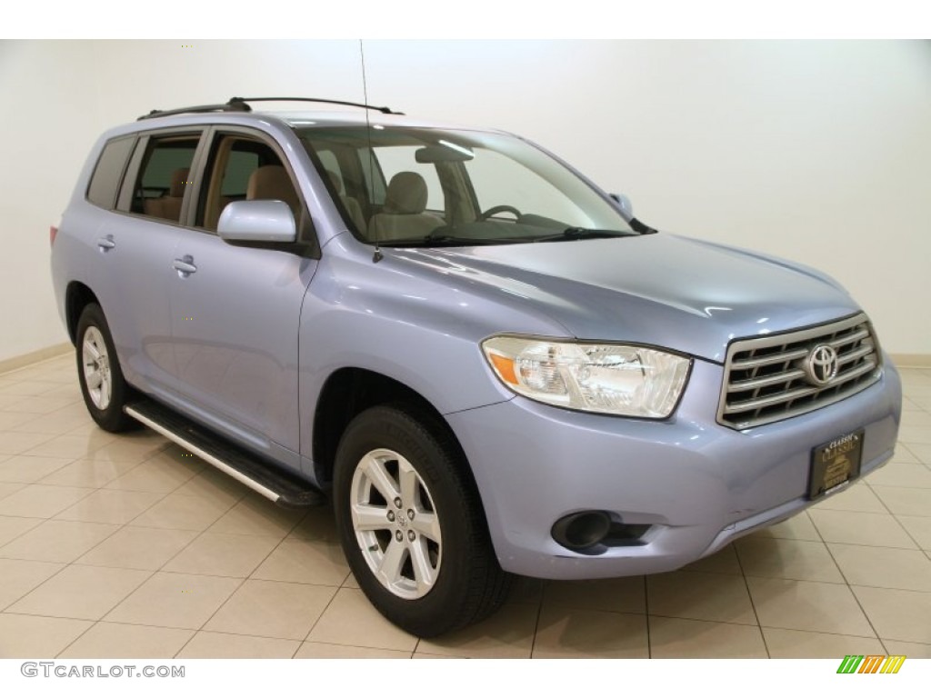 2008 Highlander  - Wave Line Pearl / Sand Beige photo #1