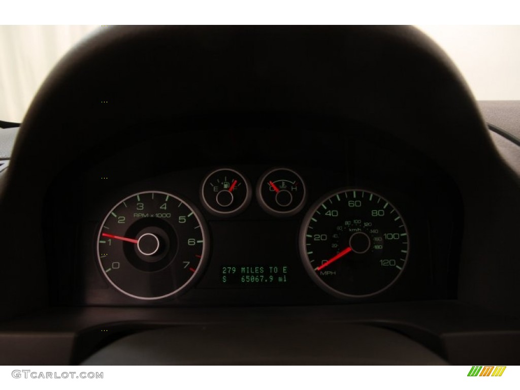 2006 Fusion SEL V6 - Black / Camel photo #7