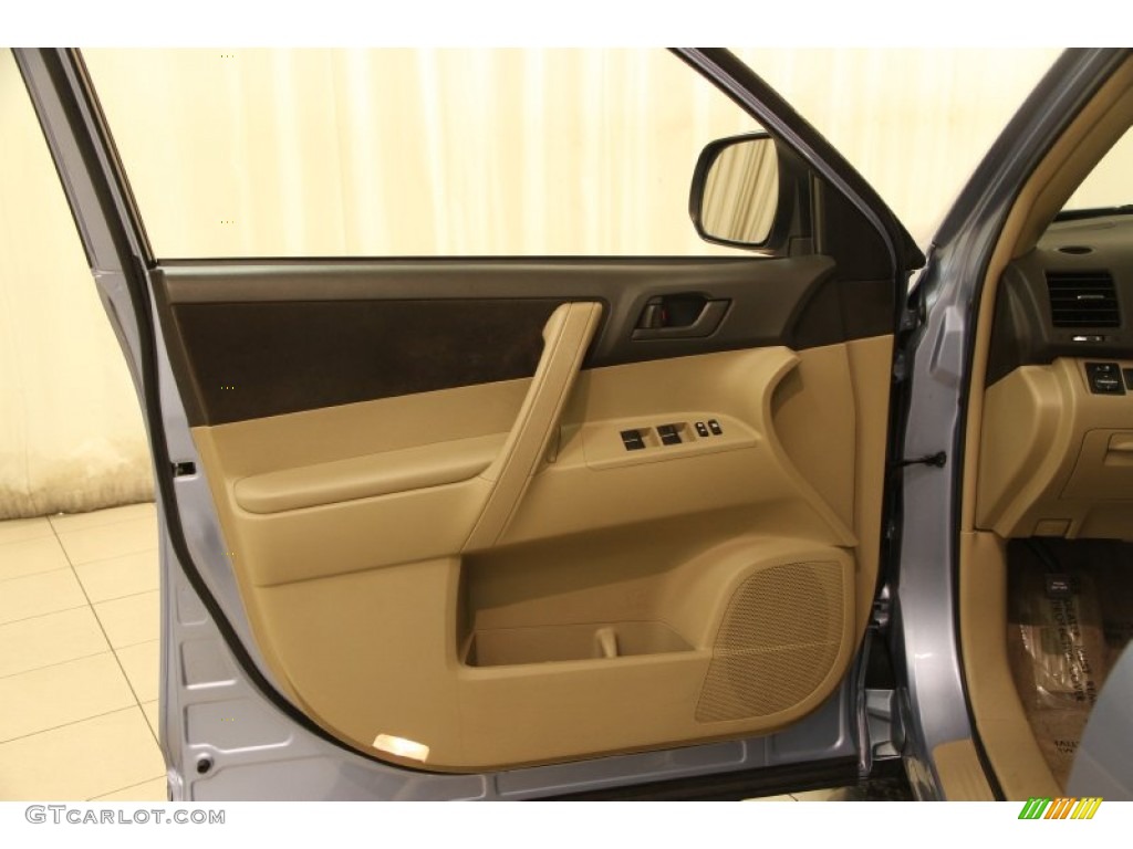 2008 Highlander  - Wave Line Pearl / Sand Beige photo #4