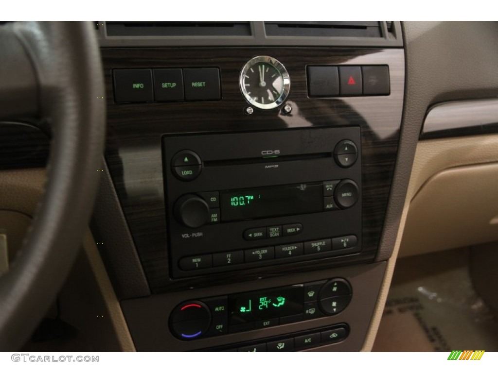 2006 Fusion SEL V6 - Black / Camel photo #8