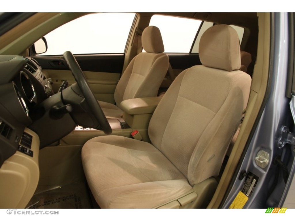 2008 Highlander  - Wave Line Pearl / Sand Beige photo #5