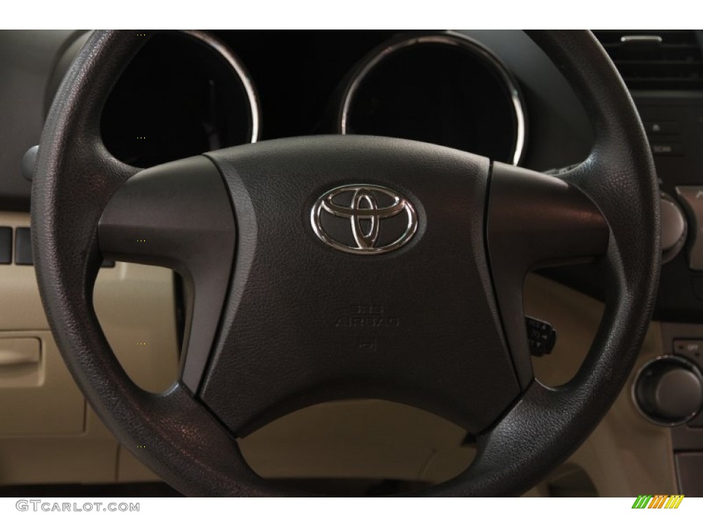 2008 Highlander  - Wave Line Pearl / Sand Beige photo #6