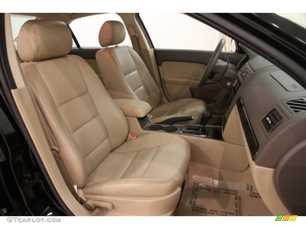 2006 Fusion SEL V6 - Black / Camel photo #10