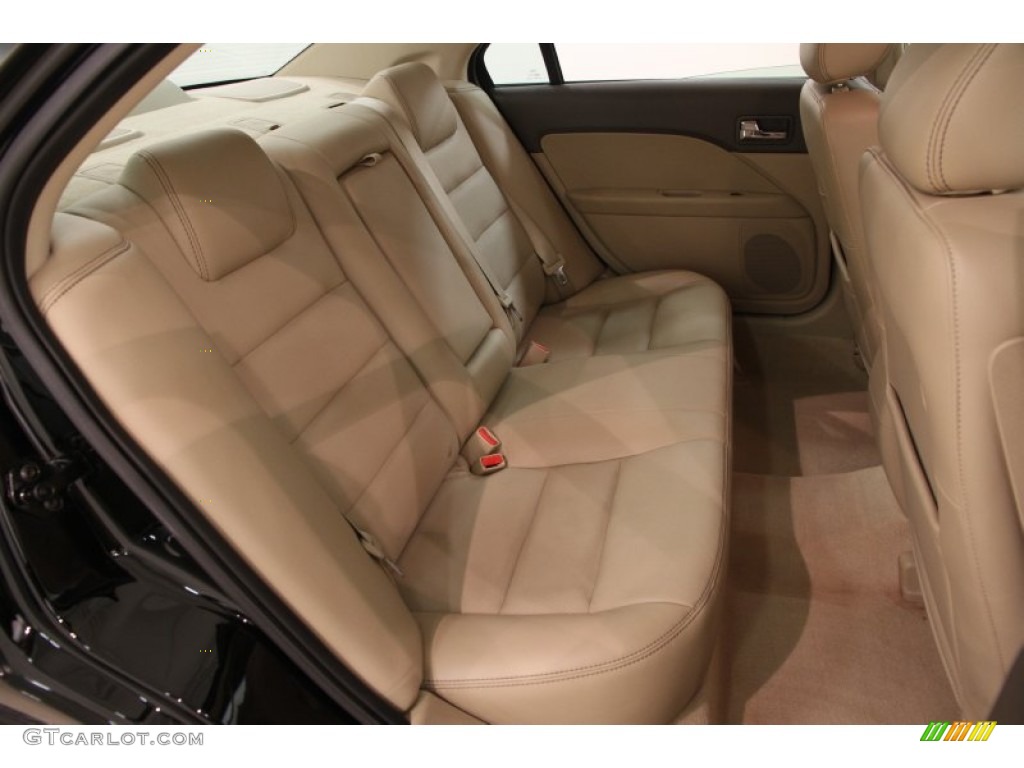 2006 Fusion SEL V6 - Black / Camel photo #11