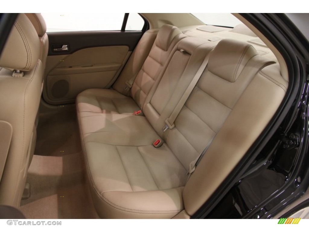 2006 Fusion SEL V6 - Black / Camel photo #12