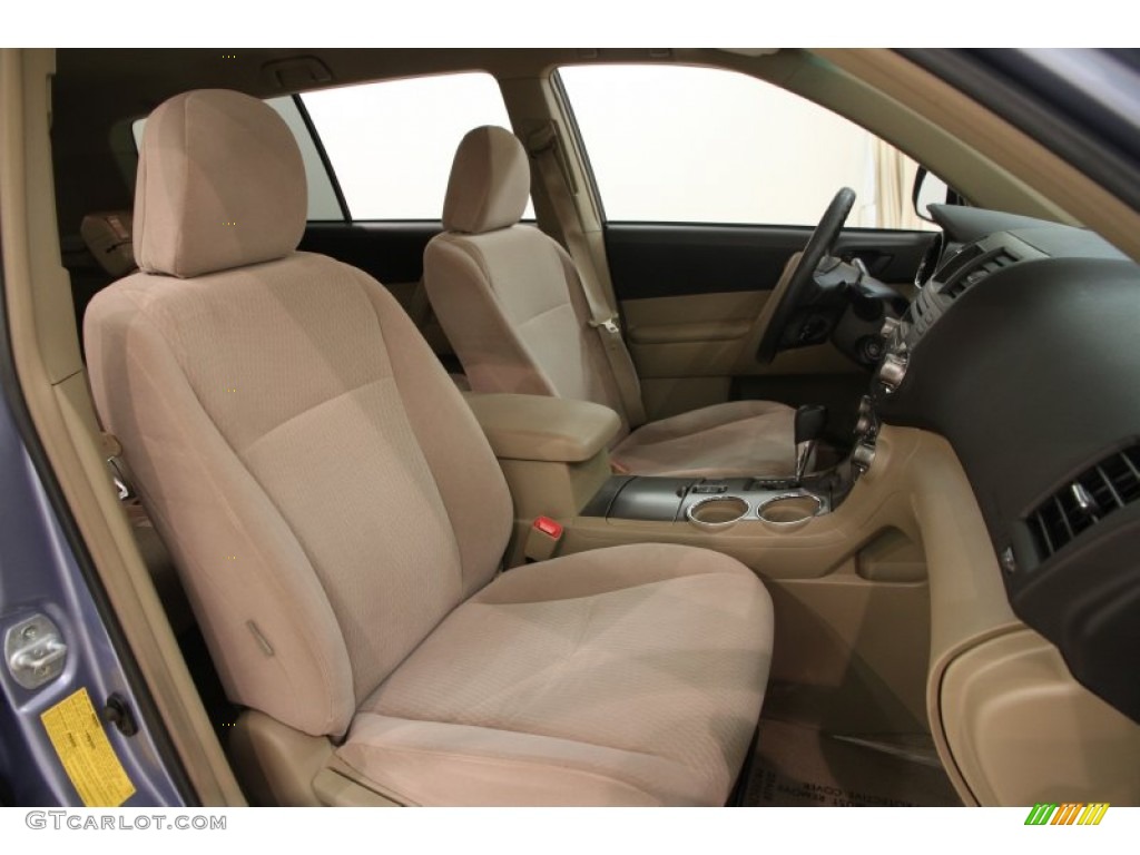 2008 Highlander  - Wave Line Pearl / Sand Beige photo #11