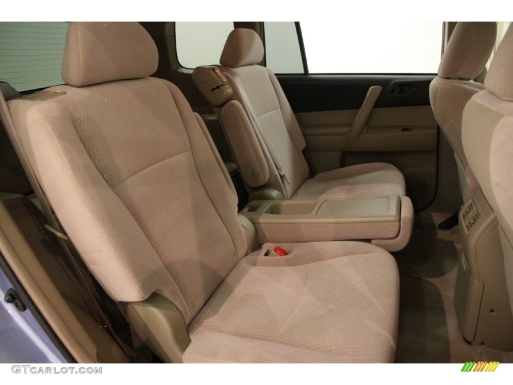 2008 Highlander  - Wave Line Pearl / Sand Beige photo #12