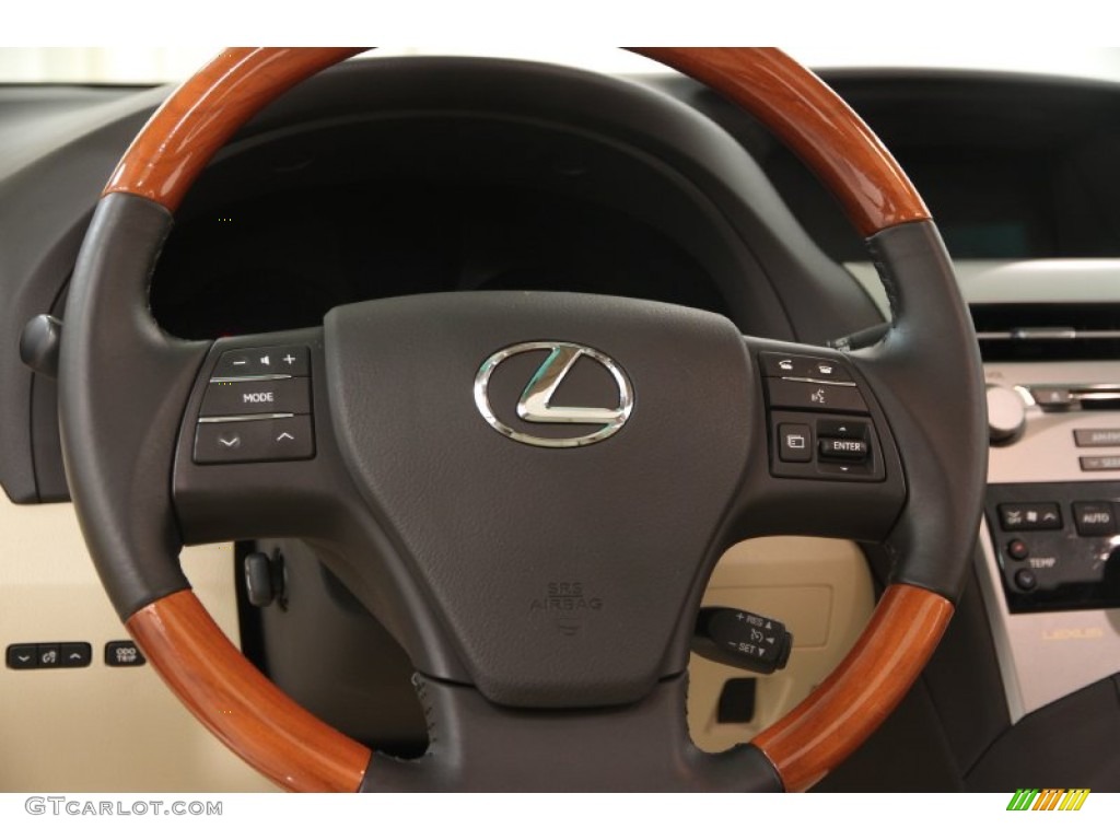 2012 RX 350 AWD - Cerulean Blue Metallic / Parchment photo #8
