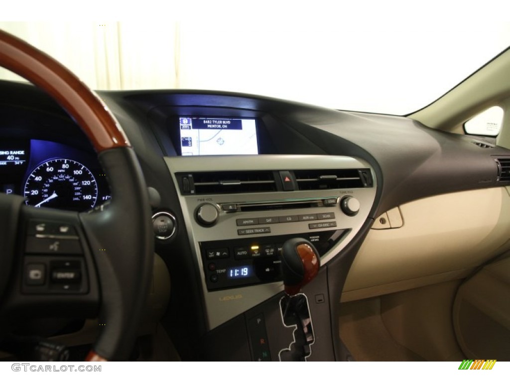 2012 RX 350 AWD - Cerulean Blue Metallic / Parchment photo #10
