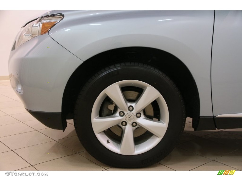 2012 RX 350 AWD - Cerulean Blue Metallic / Parchment photo #26