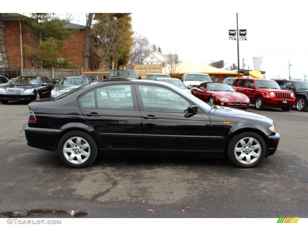 2005 3 Series 325xi Sedan - Black Sapphire Metallic / Black photo #10