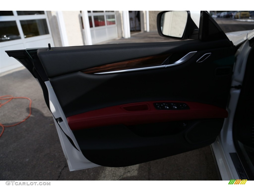 2015 Ghibli S Q4 - Bianco Alpi (White) / Nero/Rosso photo #5