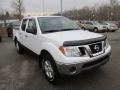Avalanche White - Frontier SV Crew Cab 4x4 Photo No. 13