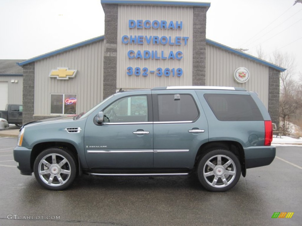 2009 Escalade AWD - Stealth Gray / Ebony/Ebony photo #1