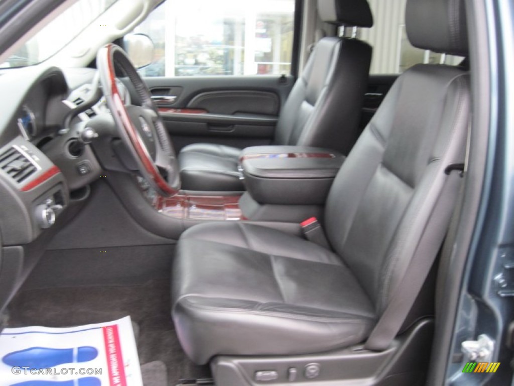 2009 Escalade AWD - Stealth Gray / Ebony/Ebony photo #7
