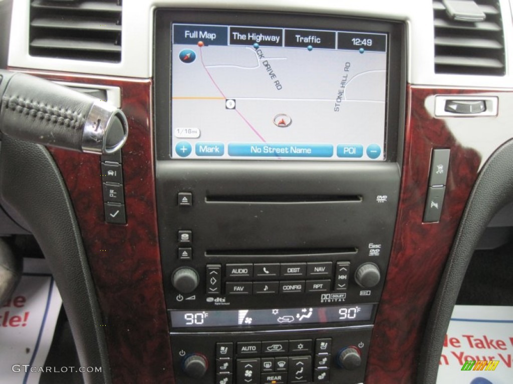 2009 Escalade AWD - Stealth Gray / Ebony/Ebony photo #17