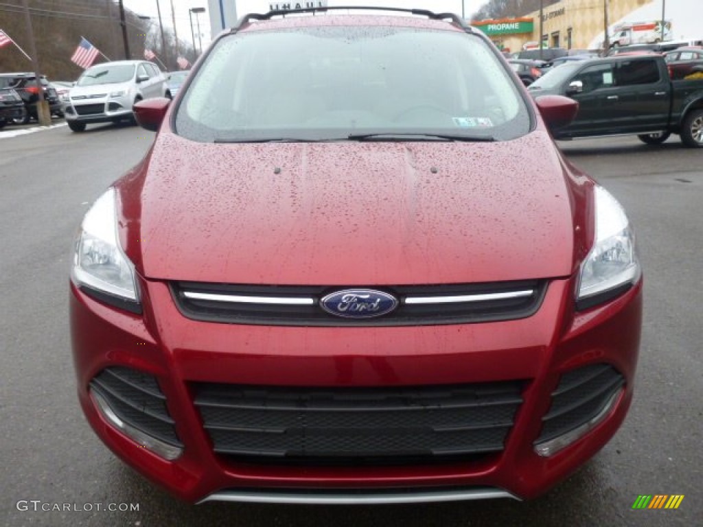 2013 Escape SE 1.6L EcoBoost 4WD - Ruby Red Metallic / Medium Light Stone photo #12