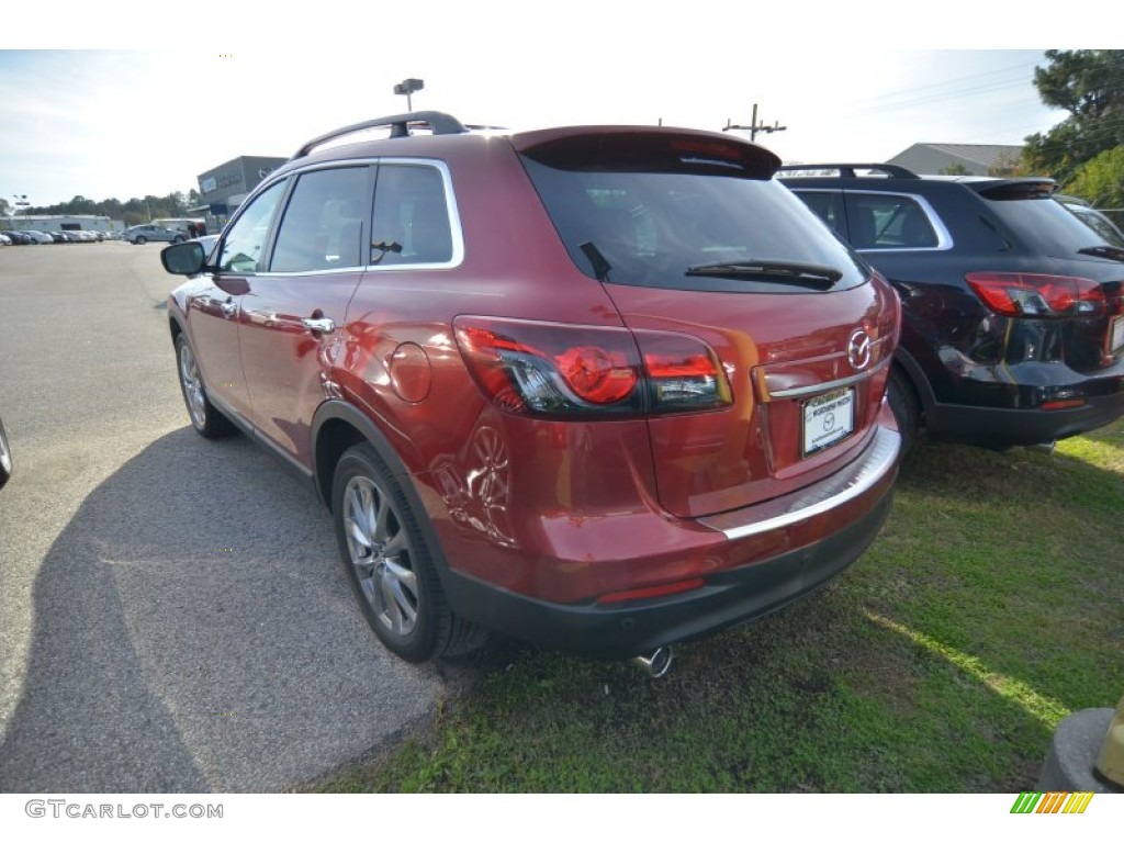 2015 CX-9 Grand Touring - Zeal Red Mica / Sand photo #6