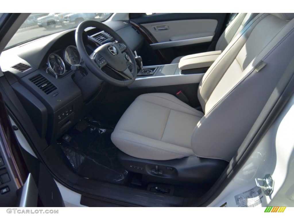 2015 Mazda CX-9 Grand Touring Front Seat Photo #100847925