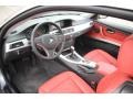 Coral Red/Black Interior Photo for 2012 BMW 3 Series #100848047