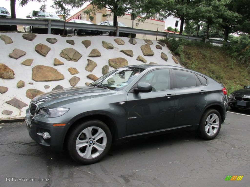 2008 X6 xDrive35i - Tasman Green Metallic / Sand Beige photo #1