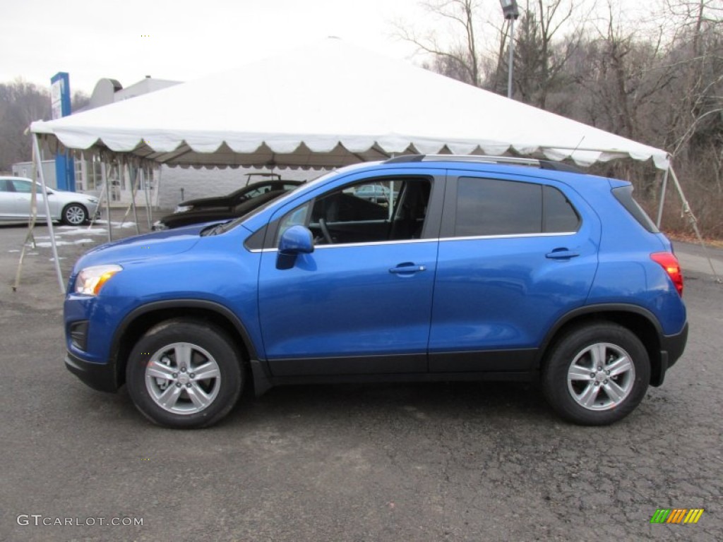 Brilliant Blue Metallic 2015 Chevrolet Trax LT AWD Exterior Photo #100849148